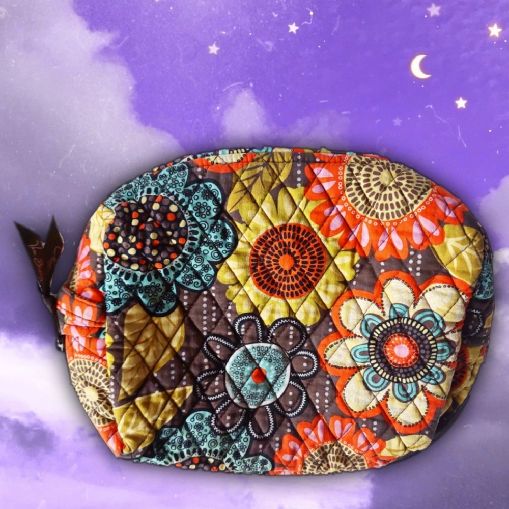 Vera Bradley Floral Make-up Bag Pouch